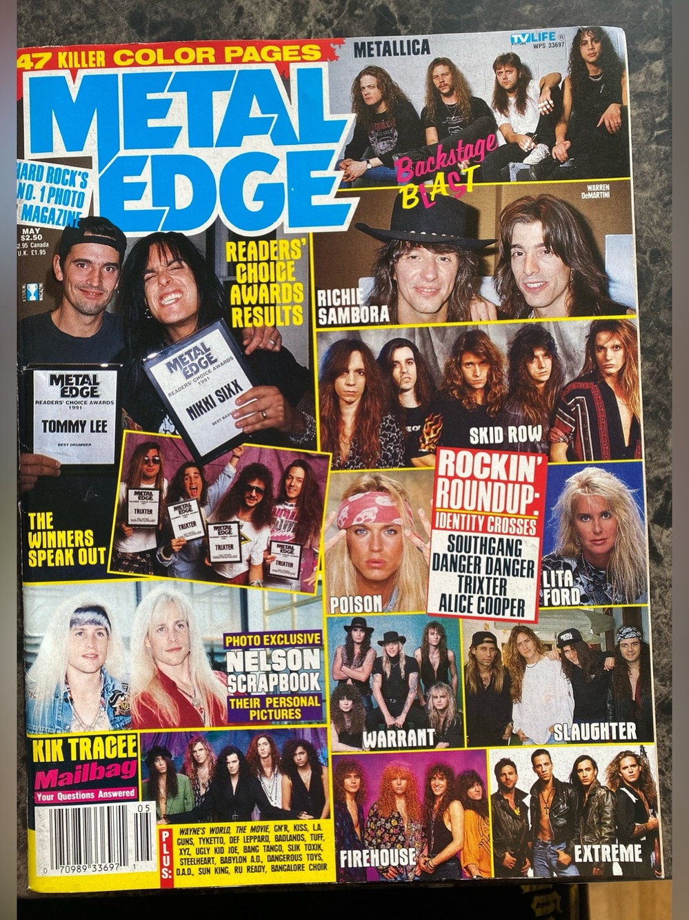 Metal Edge Magazine May 1992